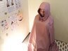 発汗！厚めフード付きマント＋選べる漢方師監修よもぎ蒸し30分¥3100