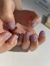 【Hand 】　ニュアンスワンカラー　初回オフ、パラジェル料金込　¥6600