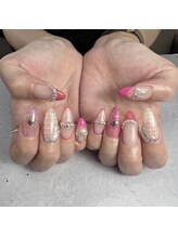 エムズネイル(M’s NAIL)/pinkデザイン☆