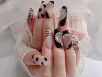 エムネイルサロン 五反田(emu nailsalon)の写真/エリア希少♪【スカルプ専門】爪の形に自信がない…という方にも◎《スカルプ10本アート￥15,000》