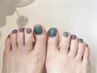 【OPEN記念】フット one color・glitterコース☆ ￥6500　[渋谷]
