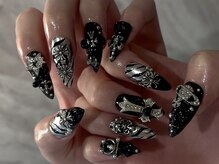 リグナル リット(Lignal.liit)/ブラックゼブラネイル