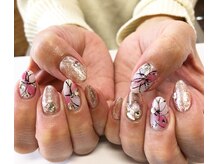 イーズネイル 堺(e's Nail)/お花ネイル