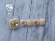 ネイルスタジオ アンビエント 表町店(Nail Studio ambient)/フットネイル10800円