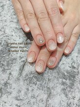 プライベート ネイルサロン マーマ(murmur)/ラメグラデーションネイル