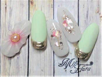 ホームネイルサロン 戸田 ミハ フルーラ(Home Nail Salon Mija Flura)/ラグジュアリー Y186L