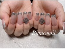 ブランネイル(BLANC.nail)/ガラスフレンチ