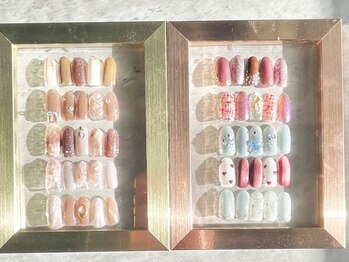 ロイ(ROI)の写真/【季節ごとに新作登場】最新トレンドデザインを楽しめる♪パラジェル使用で自爪を傷めずキレイな仕上がり！