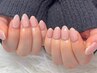 【再来1ヶ月以内オフ無料】ハンド：ワンカラーorラメグラデーション