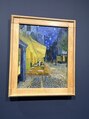 みのか&nbsp;ゴッホ展見の「夜のカフェテラス」一見の価値あります！