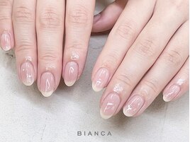 チークニュアンスネイル¥7800～