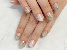 ネイルケア付デザインマニキュア