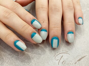 トゥ(To...)/モードなブルーカラー☆