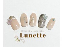 アイラッシュサロン リュネット(Eyelash salon Lunette)/ワンホンネイル　8900円