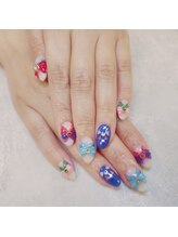 トータルビューティーサロン ドールズ(total beauty salon Dolls)/懐かしアニメネイル