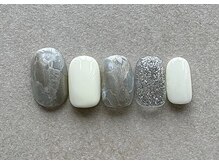 キャンアイドレッシー 長岡店(Can I Dressy)/水彩ニュアンスネイル