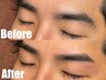 【ご新規様】メンズ眉毛WAX+スタイリング+眉カット+鼻毛WAX　5500→4500円
