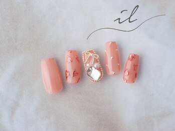 イル 神戸店/ミラー×ストーン埋め尽くし