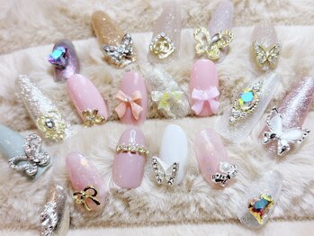 ウープスネイル 盛岡カワトク店(OopsNAIL)/パーツデザイン