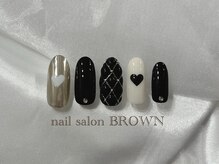 ブラウン アンド ココル(BROWN&cocoru)/定額¥7,700　（M9-1）