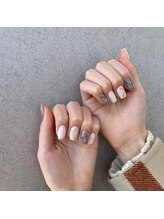 エトワール 大垣店(Etoile)/ニュアンスネイル(白木作成）