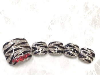 ラックス 尼崎立花(LAX)/フットネイル100分　フルアート