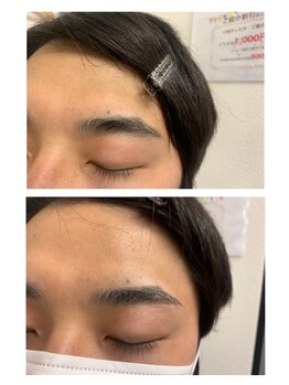 アイビー 人形町店(i.b)/眉【before⇒after】１２３