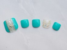 ミンクスタイル 浜松町店/海ネイル