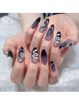 クイーンズビューティーサロン 新宿本店(Queen's beauty salon)/ チップアートやり放題つけ放題