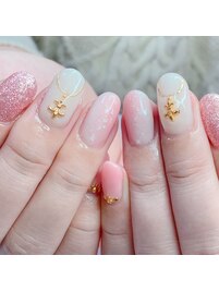 ピンクネイル
