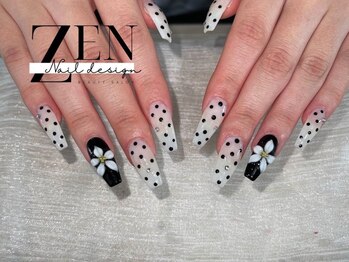 ゼン ネイル デザイン 池袋(ZEN NAIL DESIGN)/* 長 さだしやり放題×つけ放題