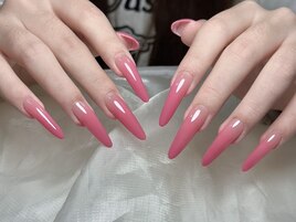 コーラルピンクグラテーション