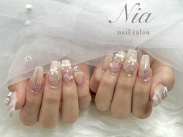 さくらんぼネイル