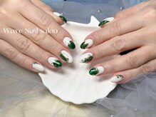 ウェーブネイルサロン'('Wave Nail salon)/持ち込みデザイン/フィルイン