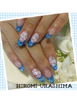 ネイルサロンシャネイル/デニムネイル