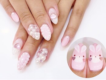 ネイルコレクション ピンク(Nail Collection Pink)/ジェル定額￥9990☆うさぎ