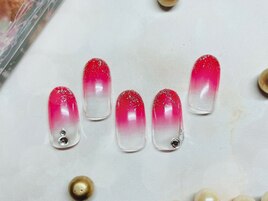 グラデーションネイル☆立川