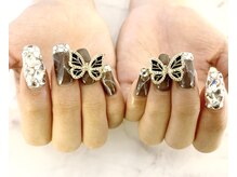 ネイルサロンフォーユー(for u)/蝶々ネイル♪￥9980