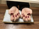 秋カラーネイル