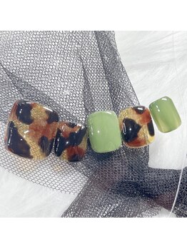 11月フットネイル