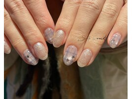 ～ゆるチェックネイル～