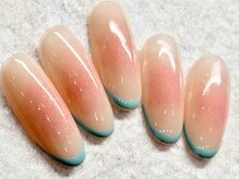 チェリーズネイル(Cherrys Nail)/チークネイル スキニーフレンチ