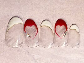 1月2月定額Designハートフレンチ