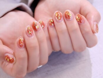 ラルネイル 大宮(Lull. nail)/*ORANGE*ニュアンス*