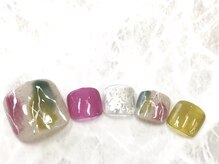 ラックス 尼崎立花(LAX)/フットネイル70分　華やかアート
