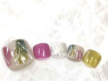 ラックス 尼崎立花(LAX)/フットネイル70分　華やかアート