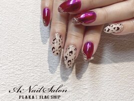 レオパード×ミラー