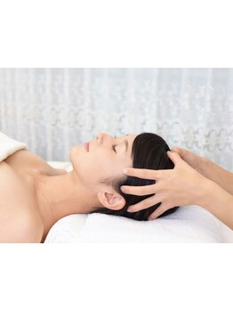 ヘッドスパで癒されたい