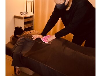 コリコリとるとる 天童店/『あったか施術』はこんな感じ