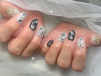 ジョアネイル(JOA Nail)/冬/クリスマス/雪の結晶/ツリー